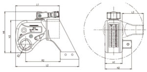 MXTD Torque Dimensions